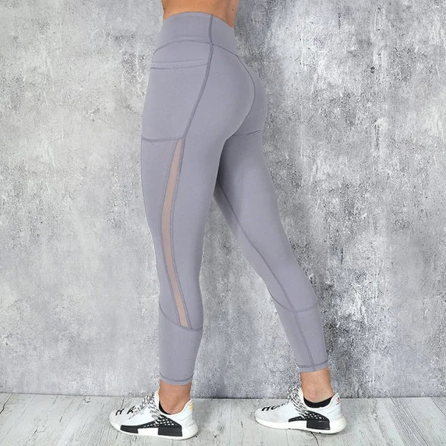 Women Leggings Mujer Pocket Push Up Active Wear