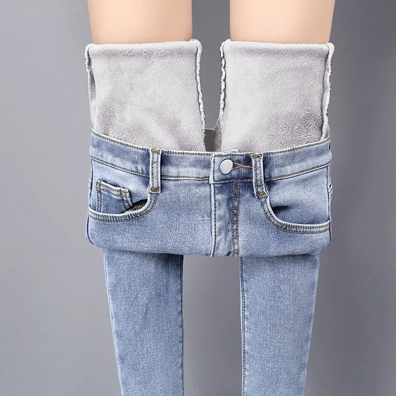 Warm Jean Pants For Women