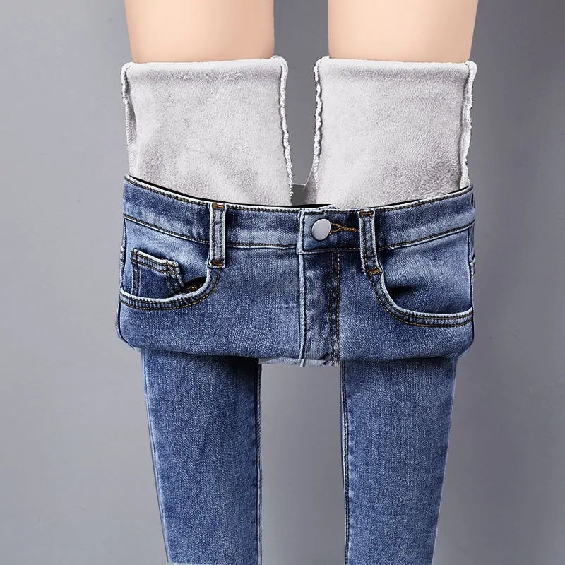 Warm Jean Pants For Women