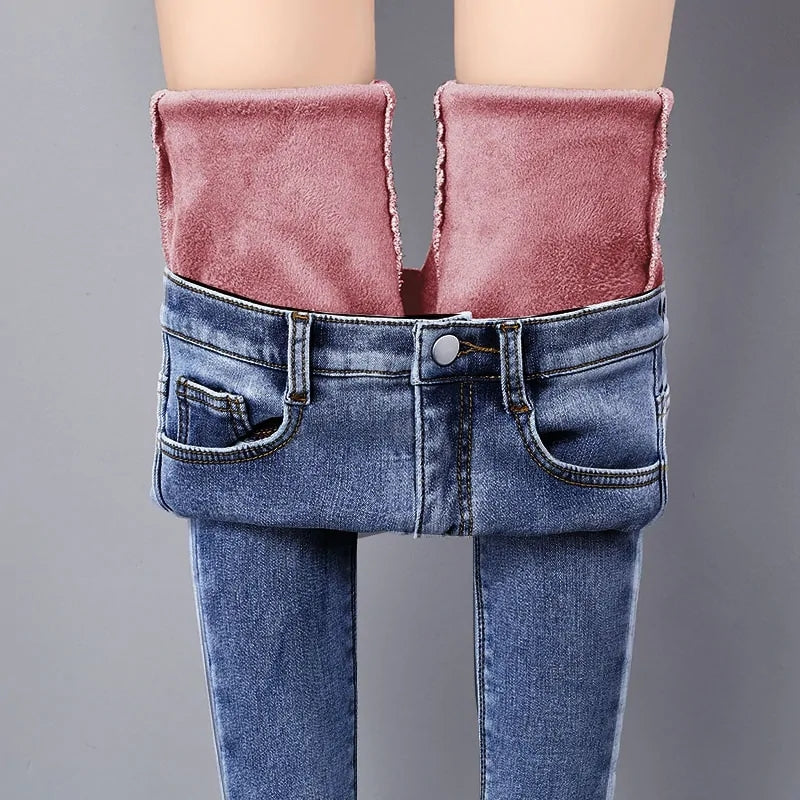 Warm Jean Pants For Women