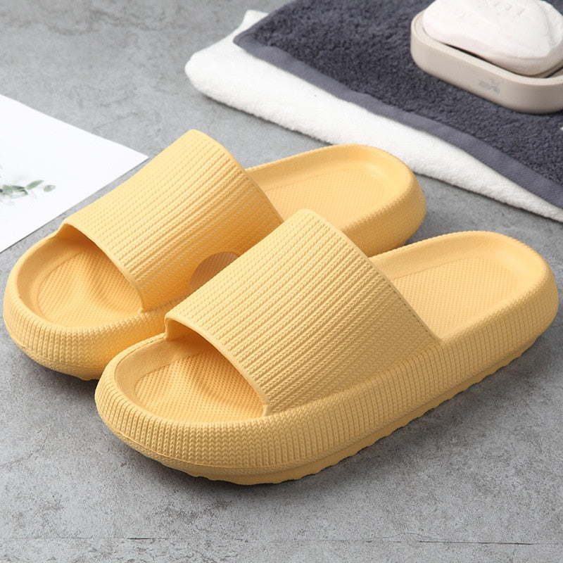 Women Thick Platform Slippers Summer Beach Anti-slip Shoes