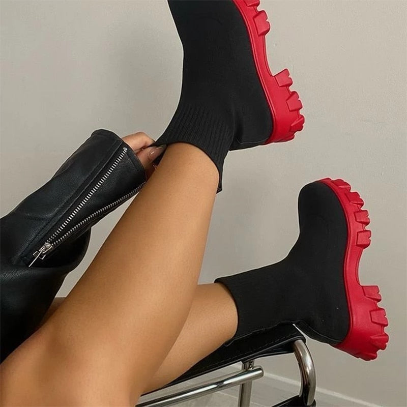 Women Western Ankle Boots