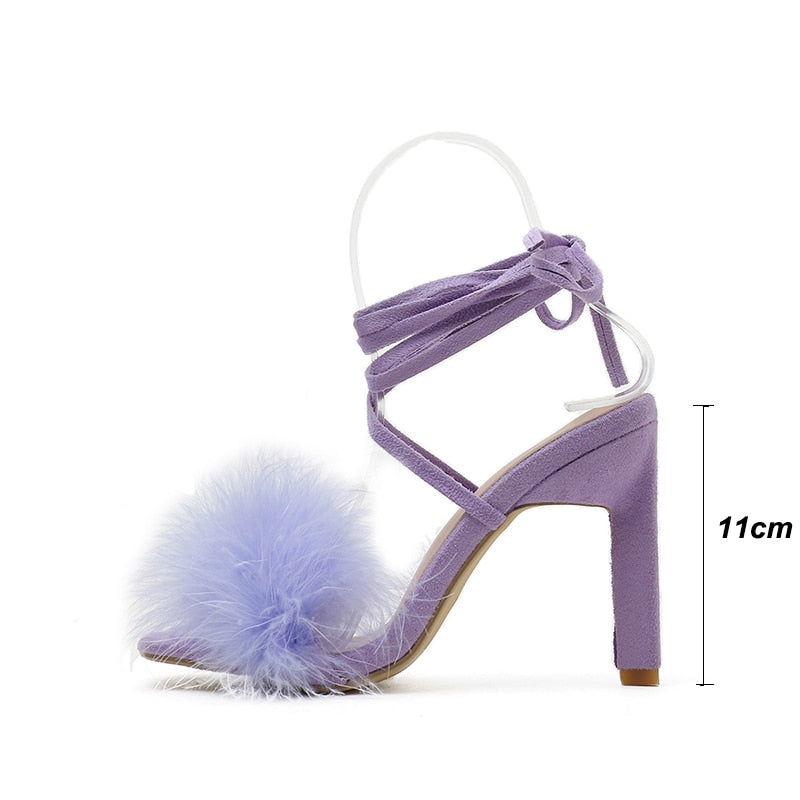 Feather Women High Heels