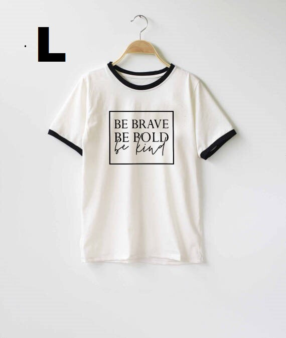 Be brave, bold be Christian women t-shirt