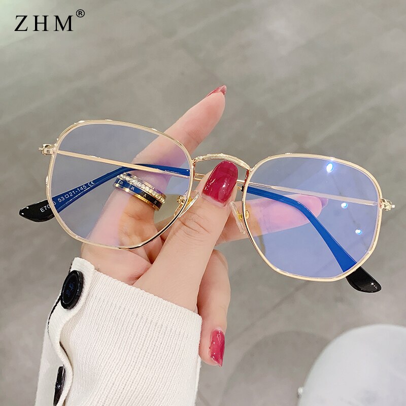 Men's Square Metal Frame Sunglasses