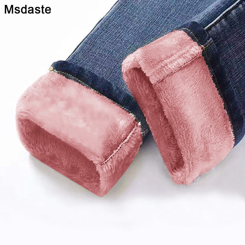 Warm Jean Pants For Women